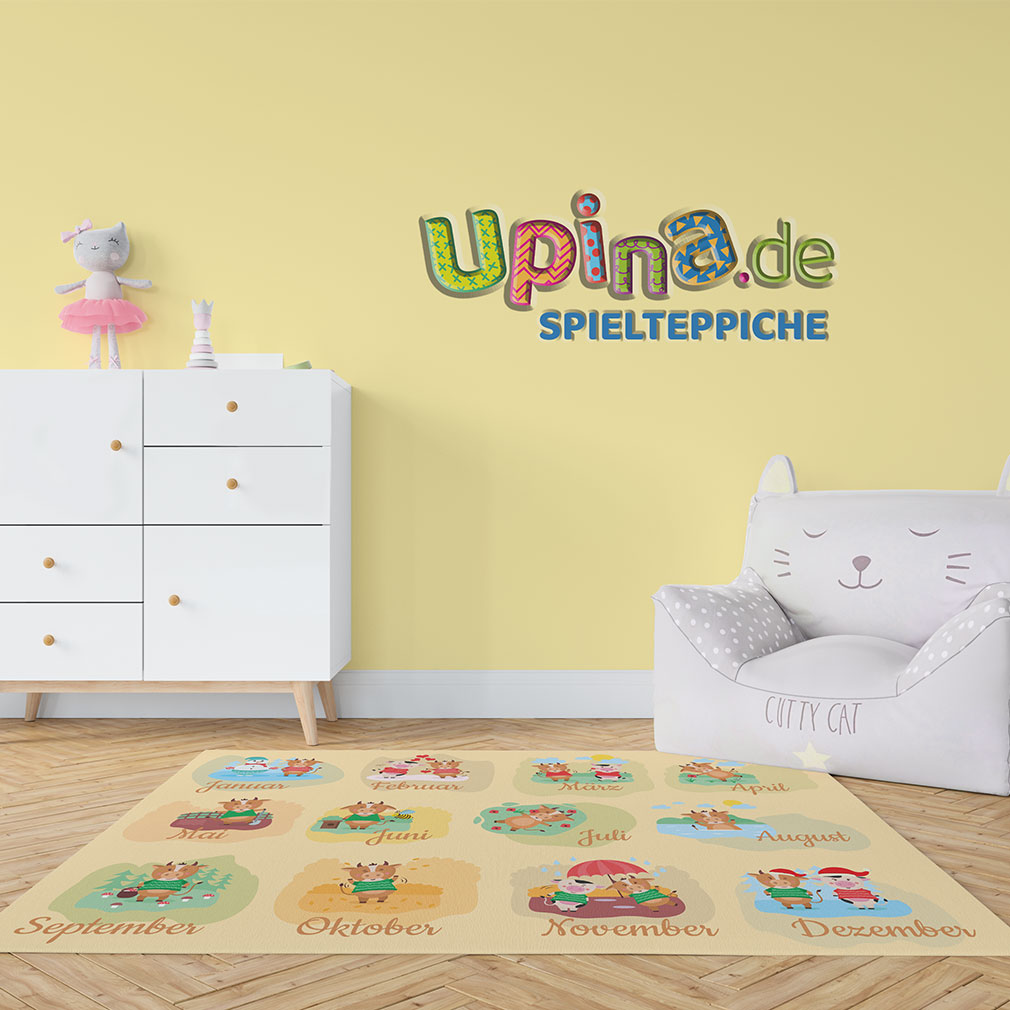 Monate-Teppich