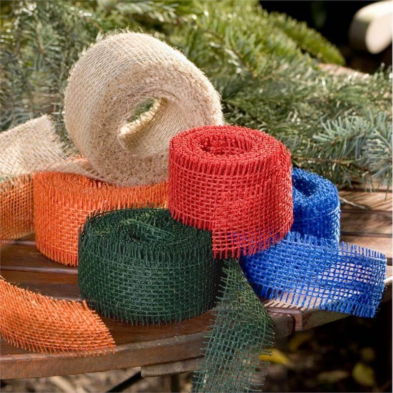 Jute Dekoband Wickelstreifen Juteband