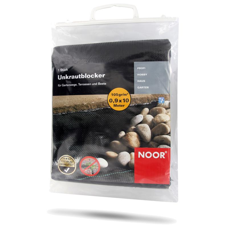 Unkrautblocker 0,9x10m 105 g/m² Unterbodengewebe