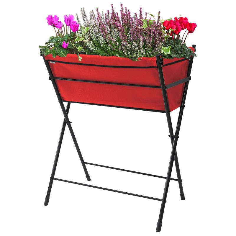 VegTrug® Hochbeet Poppy Go aus VliesstoffFarbe: red