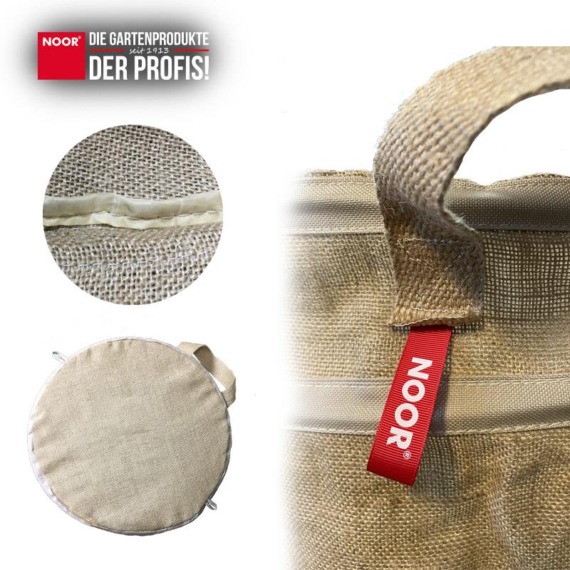 Jute Pop-Up Sack L 160L Ø 52x75 cm