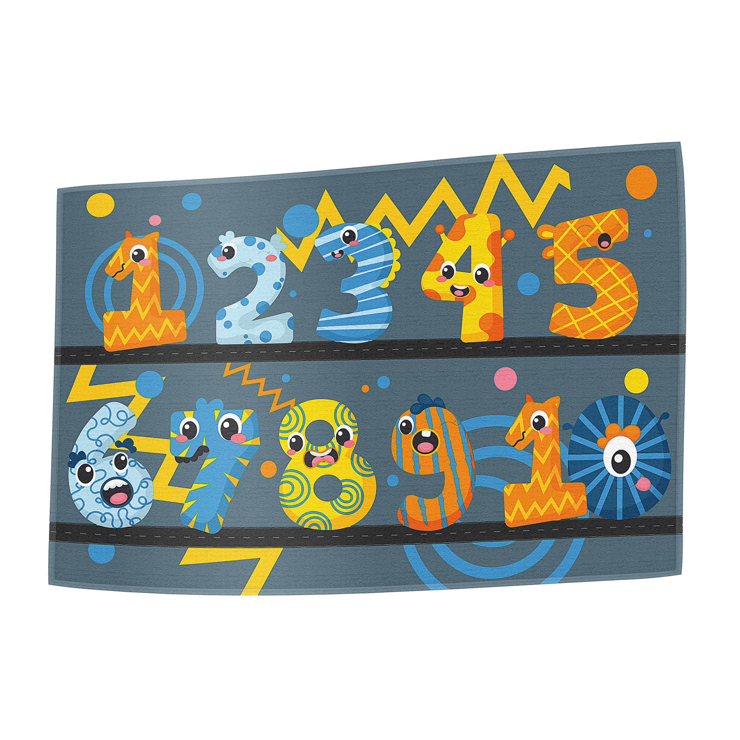 Spielhandtuch Zahlen 1-10