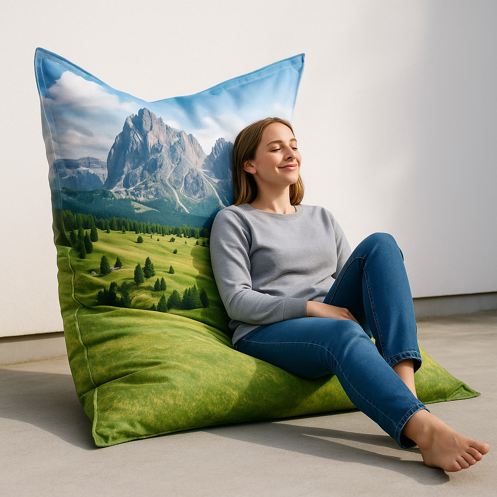 Sitzsack bedruckt
