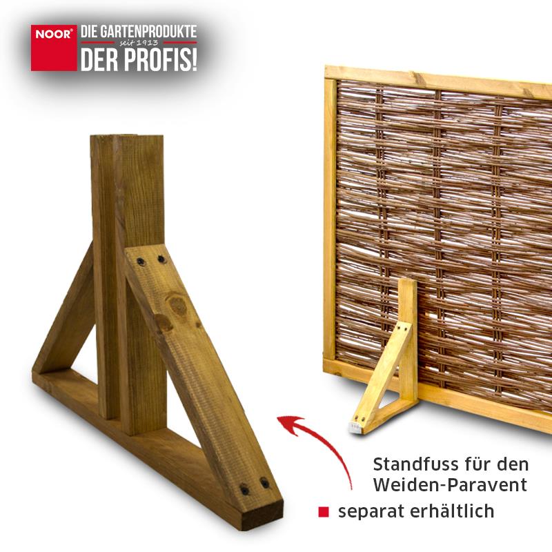 Mobile Trennwand Weide 90 x 120 cm