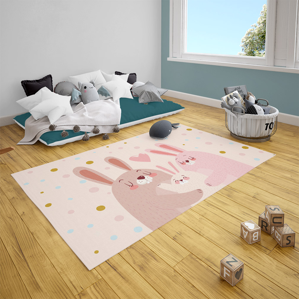 Hase-rosa-Teppich-2