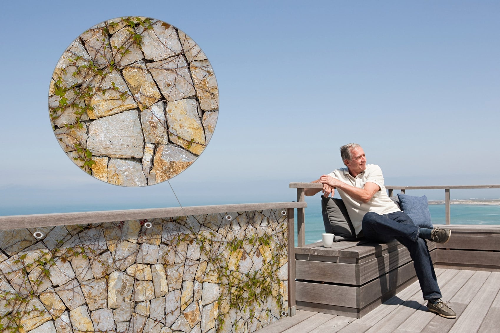 Sichtschutz Veranda-VinoStone Sichtschutz Veranda-VinoStone