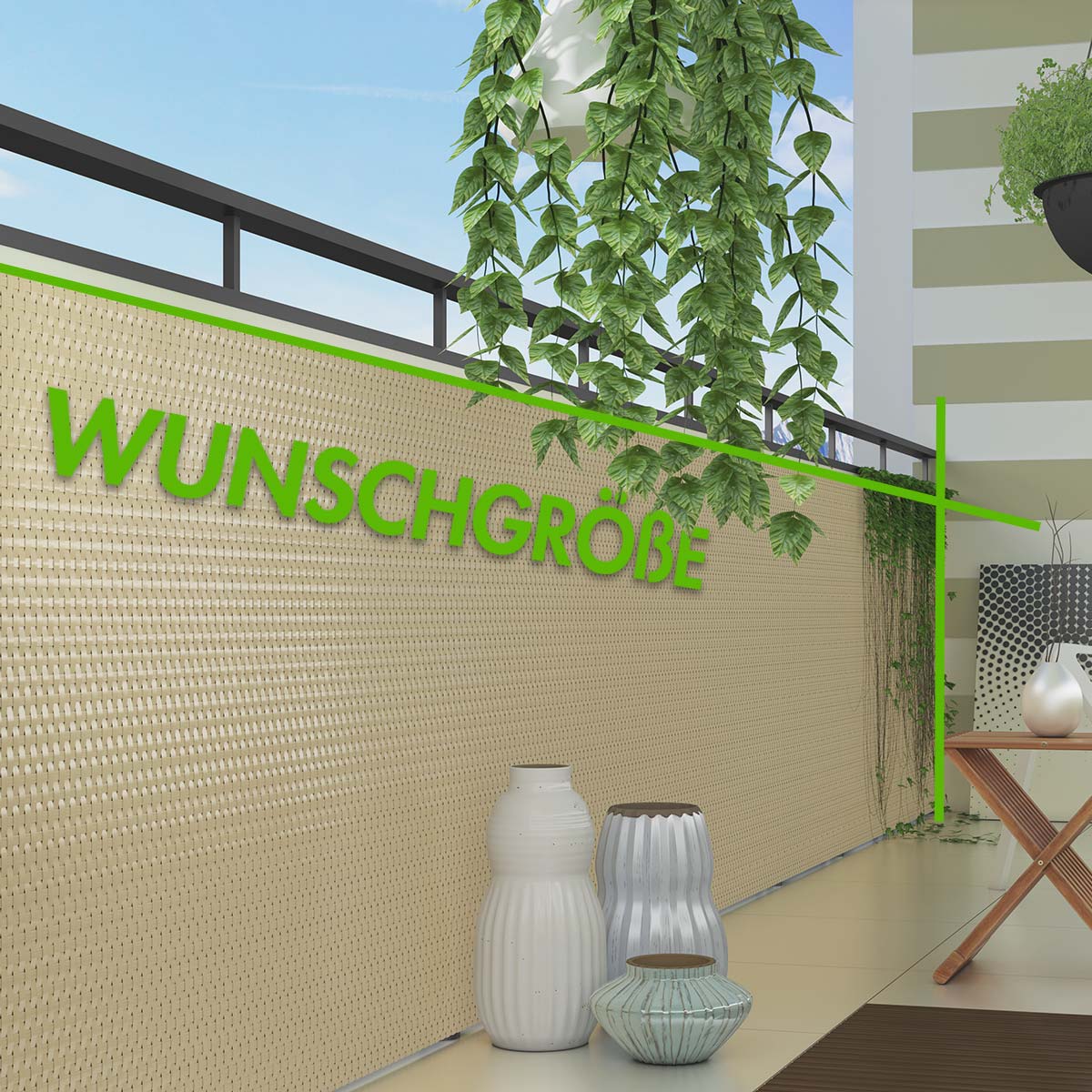 polyrattan-sichtschutzmatte-individuell polyrattan-sichtschutzmatte-individuell