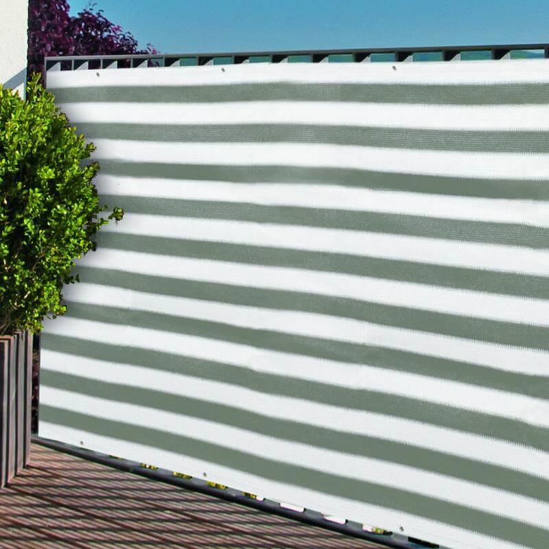 Balkonblende mit Ösen Sichtschutz BalkonFarbe: anthrazit / ca. Größe: 0,90x3 m Balkonblende mit Ösen Sichtschutz BalkonFarbe: anthrazit / ca. Größe: 0,90x3 m