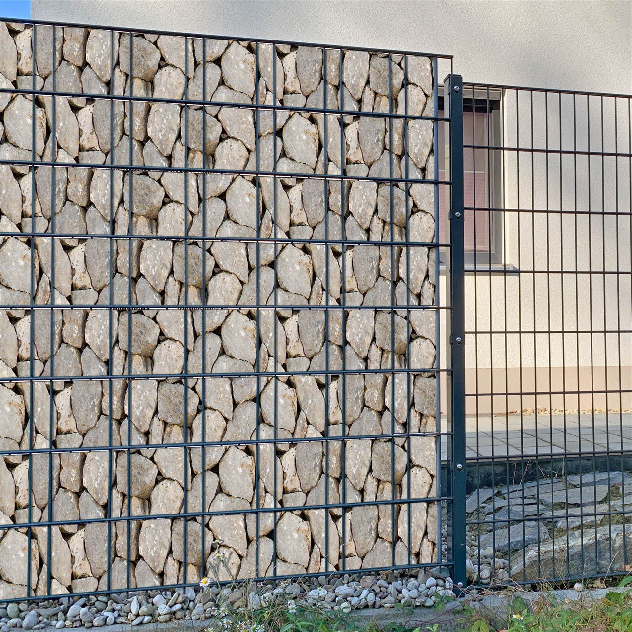 Gris Sichtschutz&shy;streifen