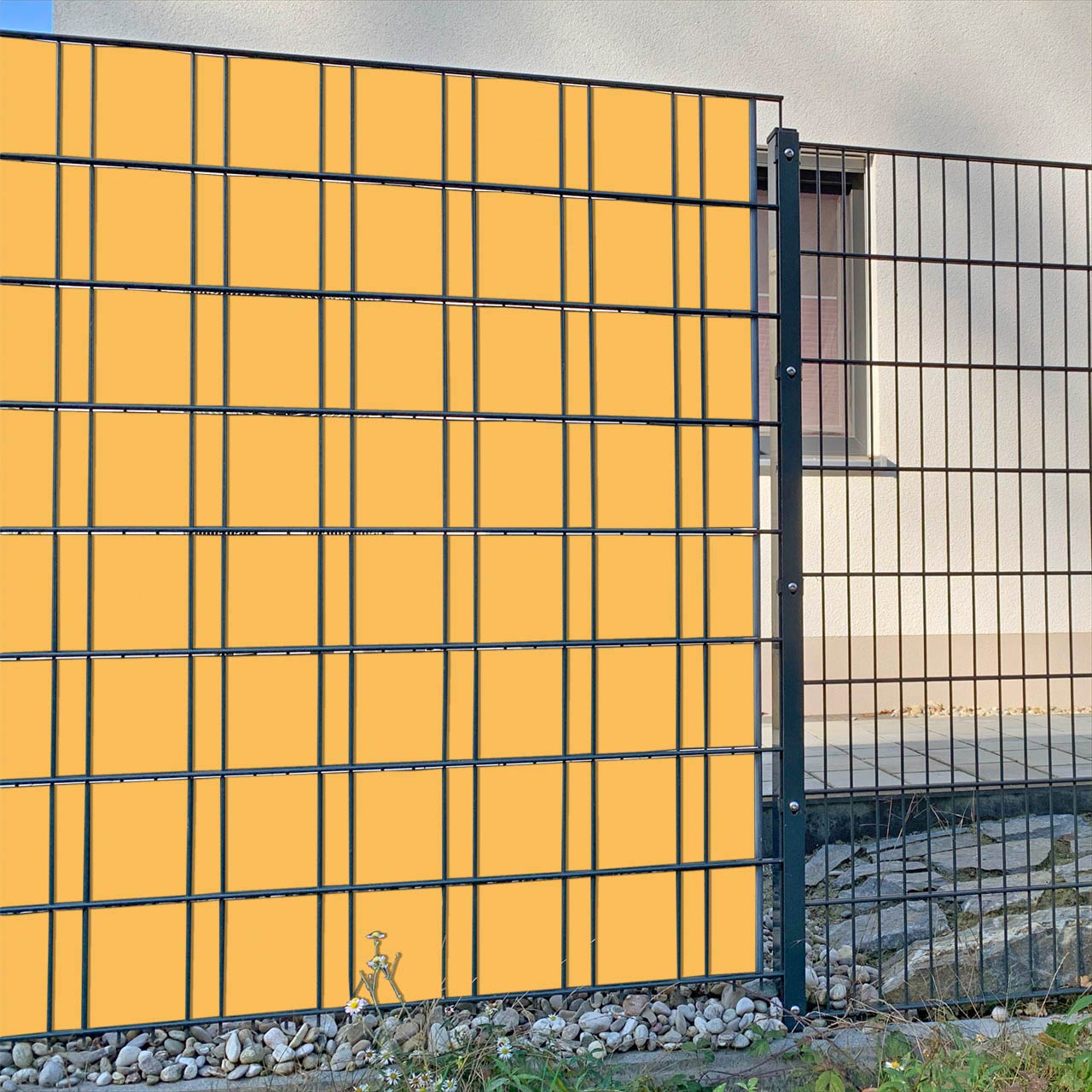 Safrangelb Sichtschutz&shy;streifen