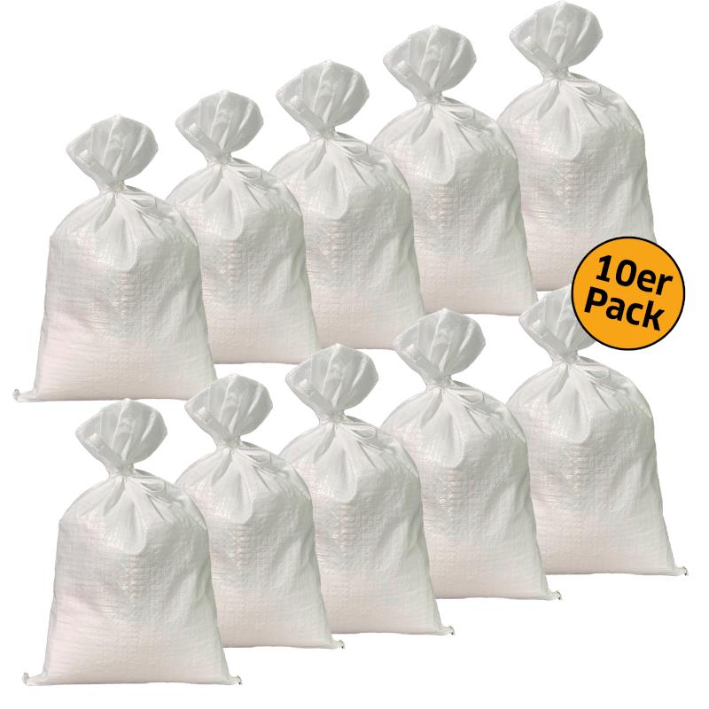 10x Sandsäcke PP 40x60 cm 75g/m² SB-PACK