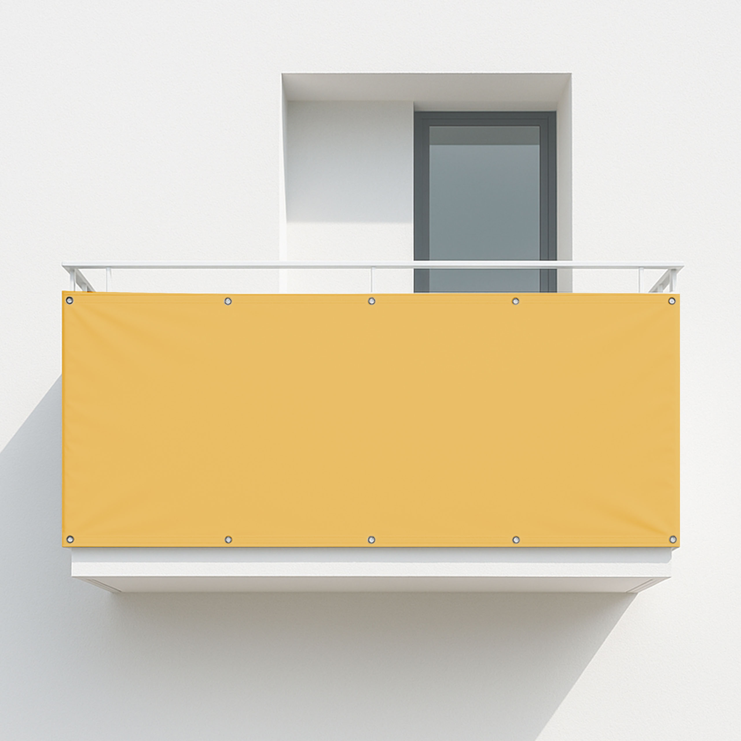 Balkonsichtschutz Sandgelb (RAL® 1002)