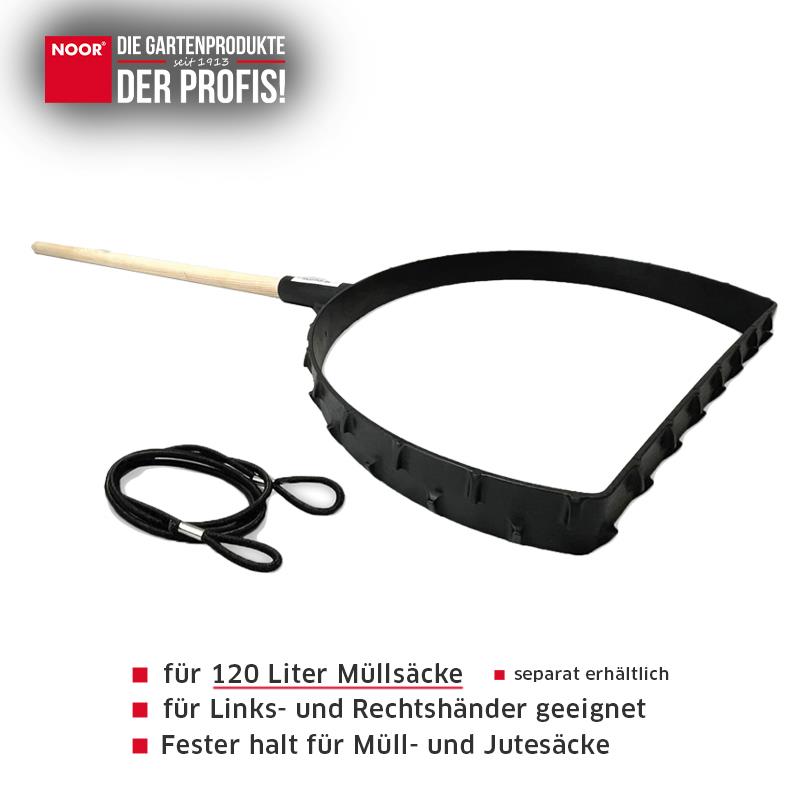 Müllhai Laub- und Abfallsammler mit Stiel