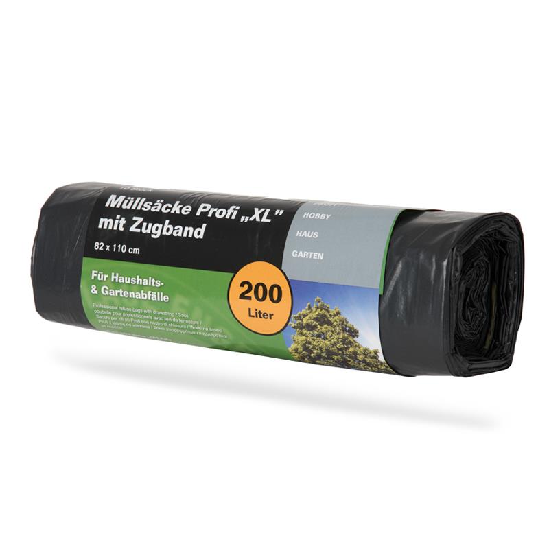 Müllsäcke Profi XL 200l 10er Rolle (82x110cm)