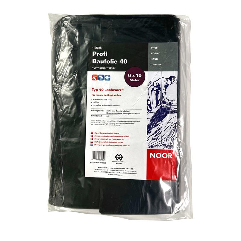 Profi Baufolie extra stark Abdeckfolie LDPE