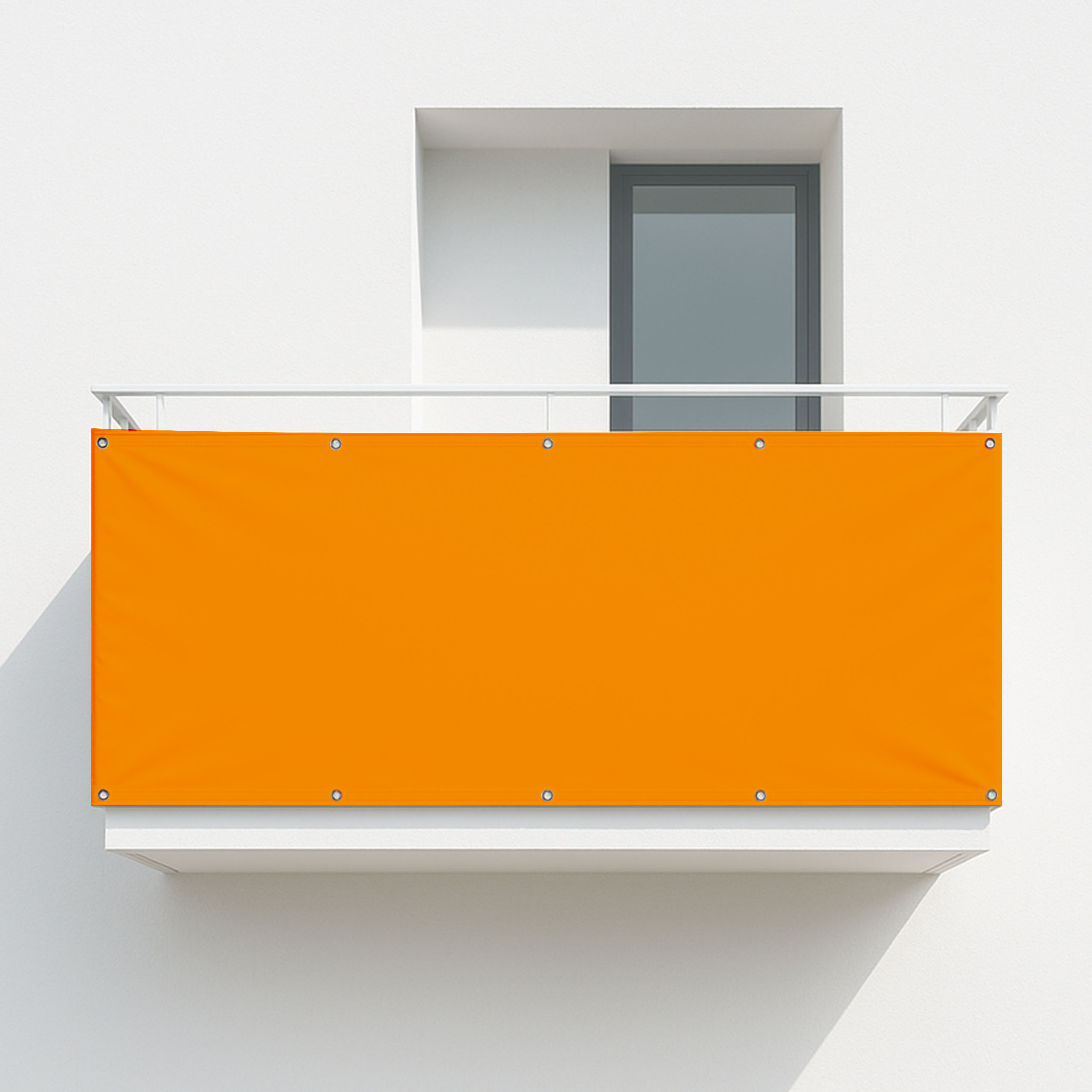 Balkonsichtschutz Gelborange (RAL® 2000)