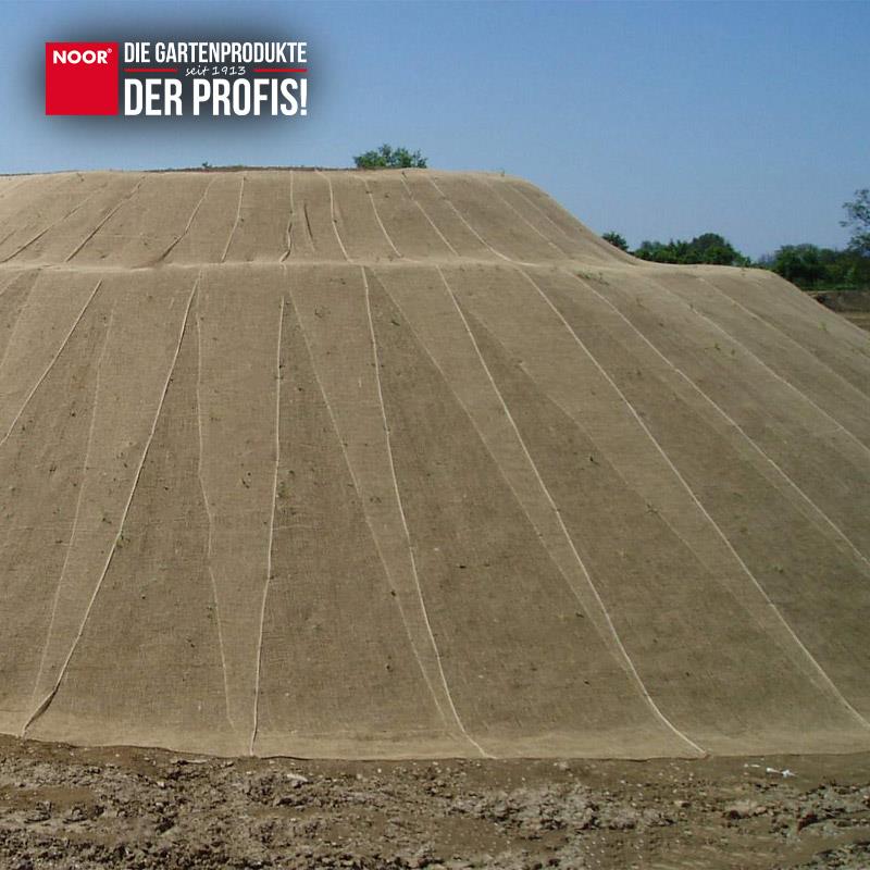 Erosionsschutzmatte Jute Netz 1,22x50m 500 g/m²