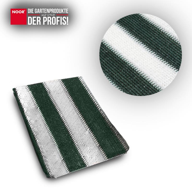 Balkonblende mit Ösen Sichtschutz BalkonFarbe: grün / weiß / ca. Größe: 0,90x3 m