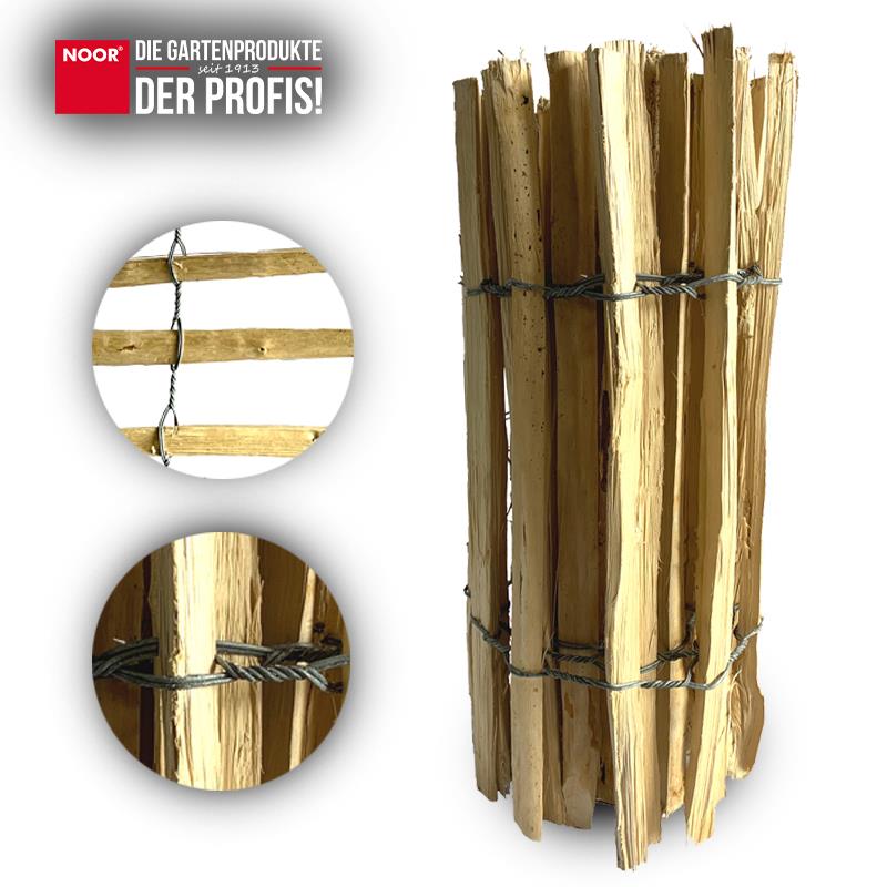 Haselnuss-Rankhilfe 50 x 200 cm 3-4 Lattenabstand