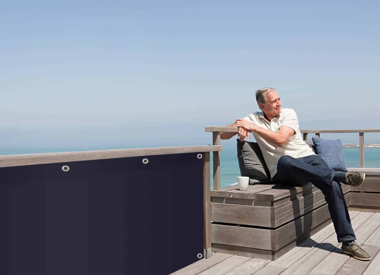 Sichtschutz Schwarzblau (RAL® 5004)
