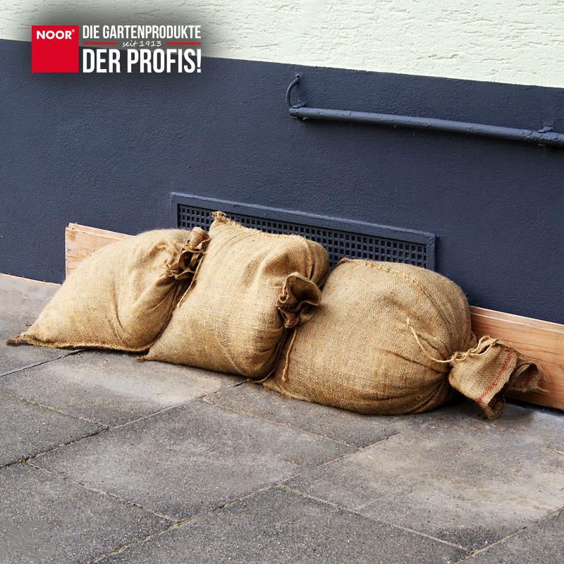 Sandsäcke Jute 30x60cm unverpackt unbefüllt Profi