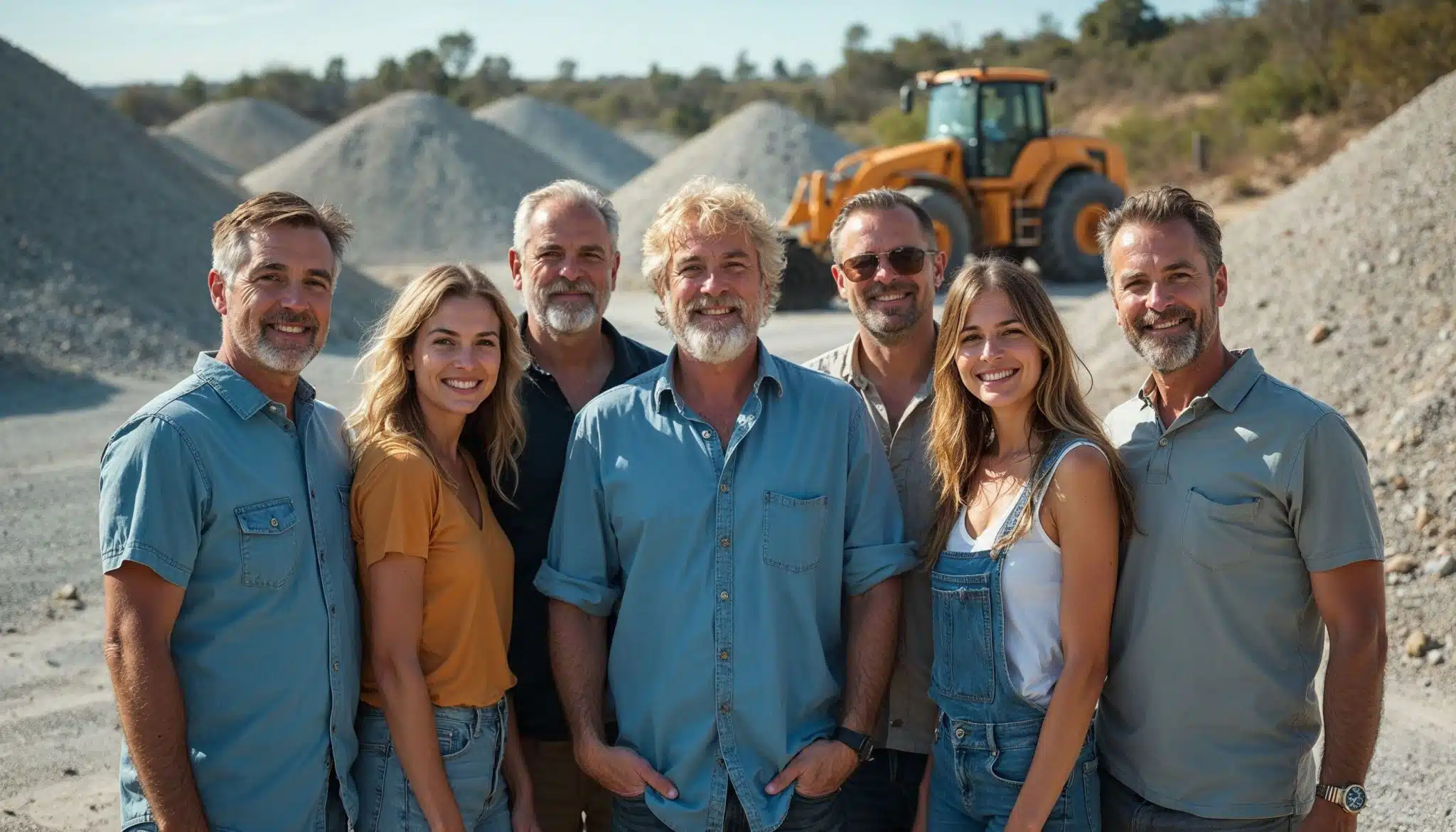 Schotterberg-Team