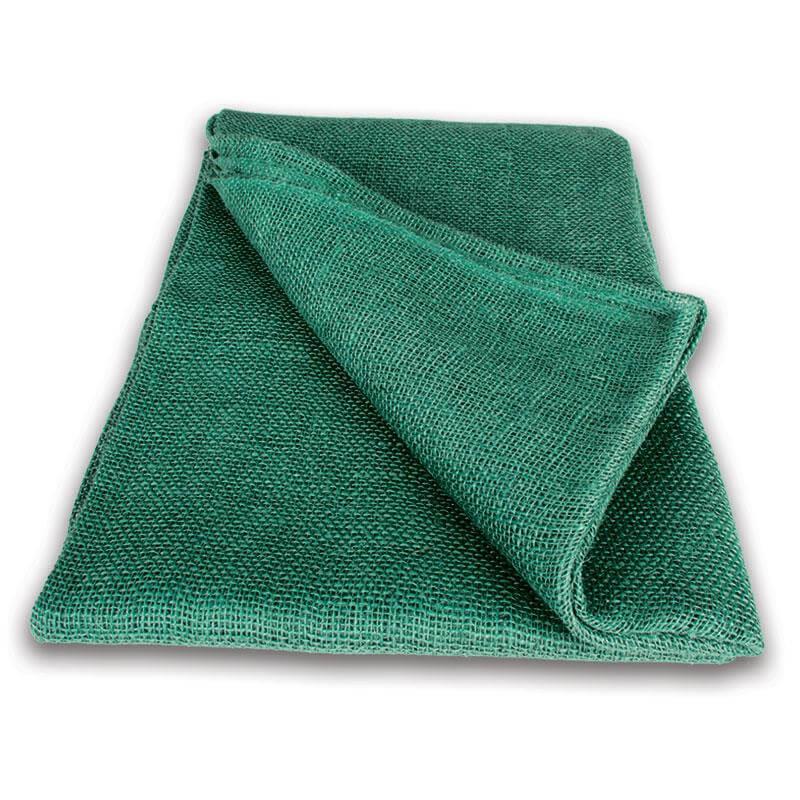 Jutedecke 1x3 m H215 Jutezuschnitt Jute GewebeFarbe: grün