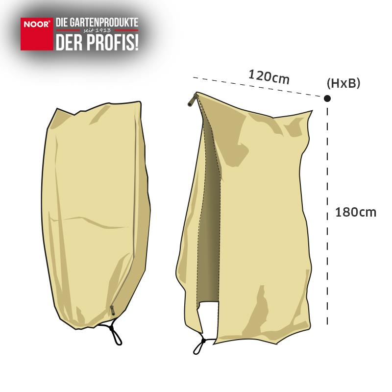 Winterschutzhaube XL PRO 180 cm x 120 cm (H x B)