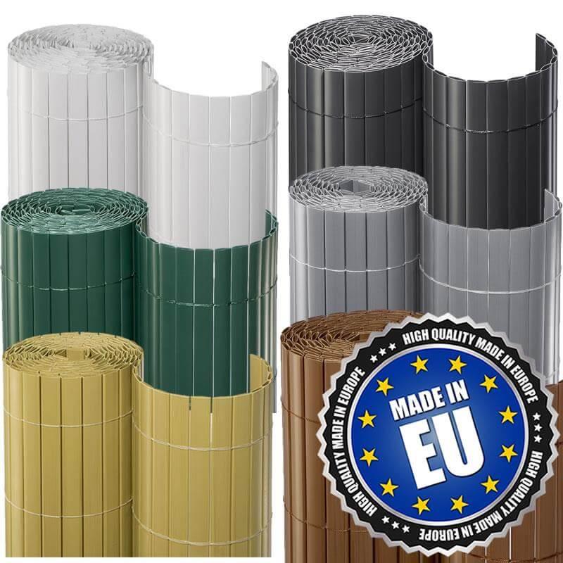 Sichtschutzmatte PVC Sichtschutz Kunststoff 3m