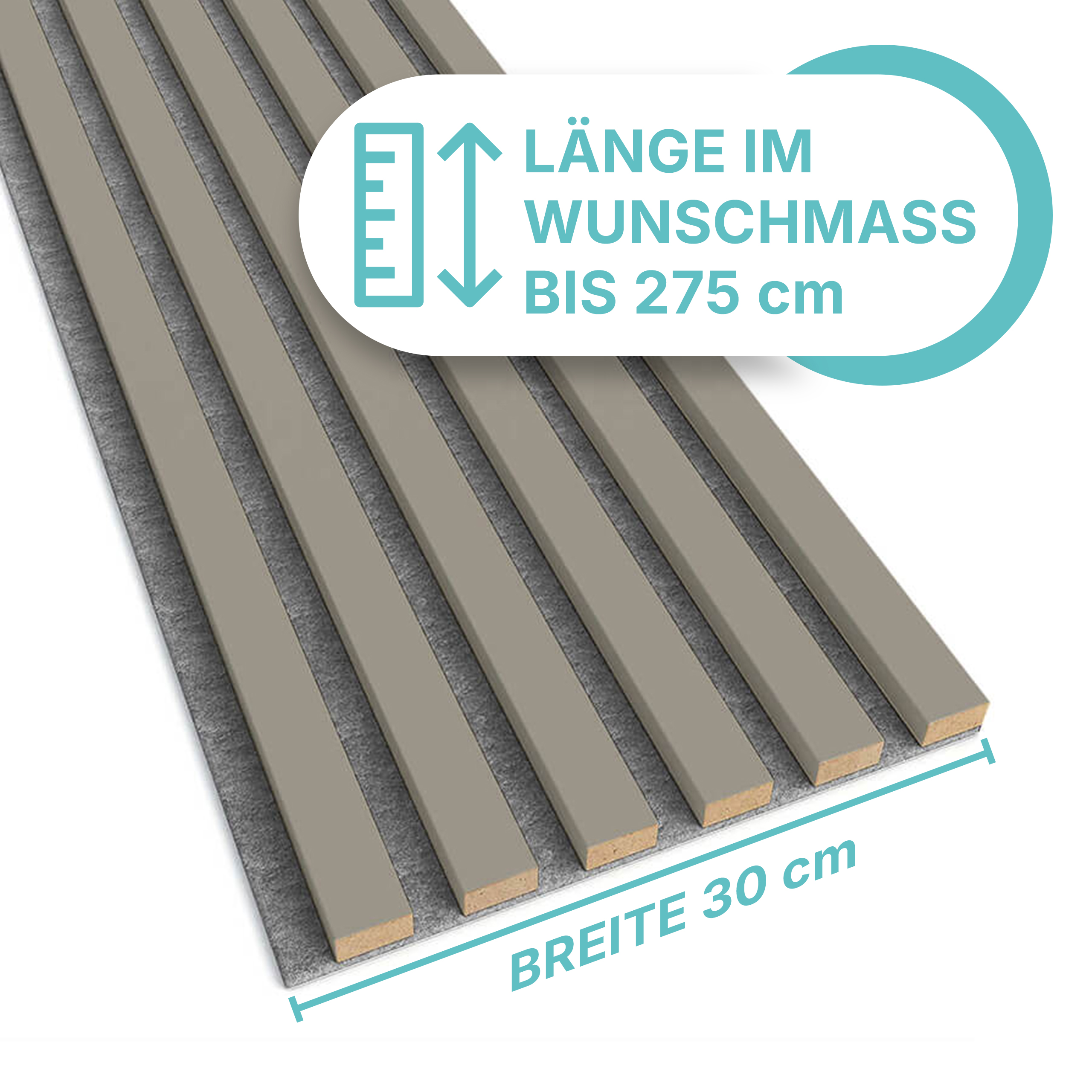 Akustikpaneel in Kaschmir