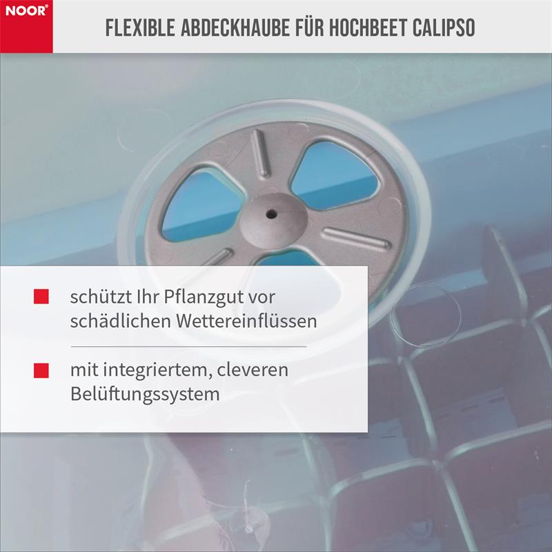Abdeckhaube für Hochbeet Calipso 82x40x22 cm