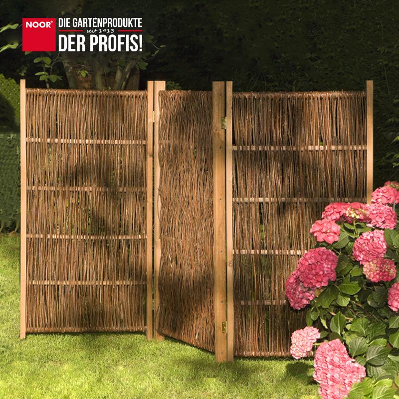 Paravent aus Weide Sichtschutzca. Größe (HxB): 150 x 180 cm 3-teilig Paravent aus Weide Sichtschutzca. Größe (HxB): 150 x 180 cm 3-teilig