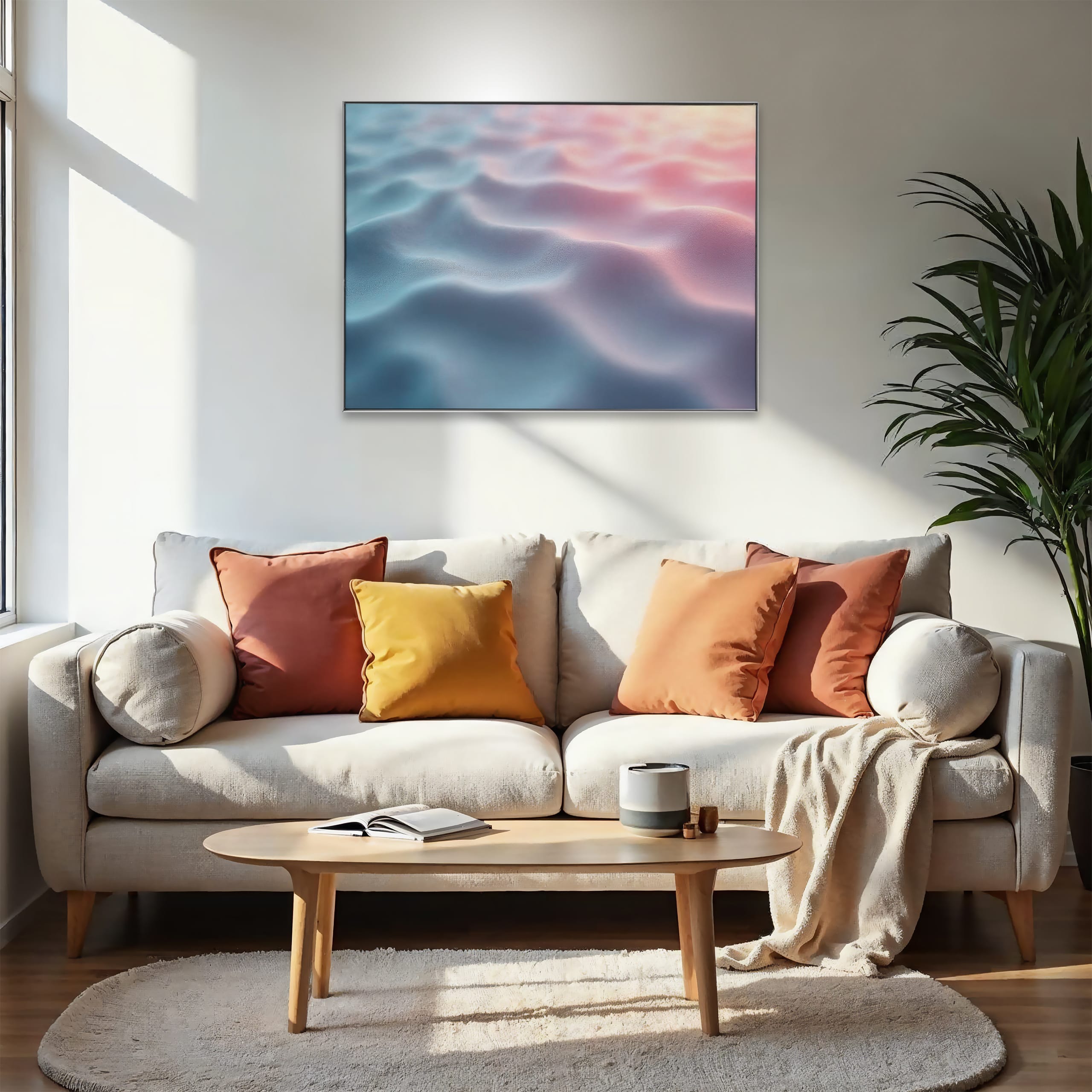 Wandbild Motiv Mystische Wellen