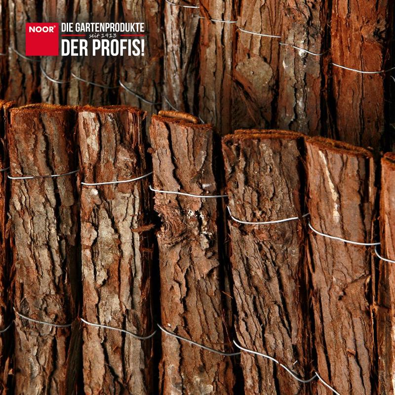 Sichtschutzmatte Rinde Sichtschutz Premiumca. Größe (HxB): 1,50x3 m