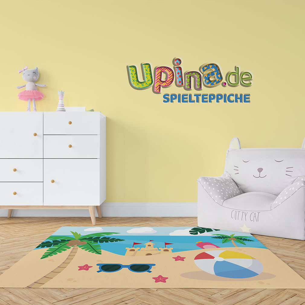 Strand-Teppich