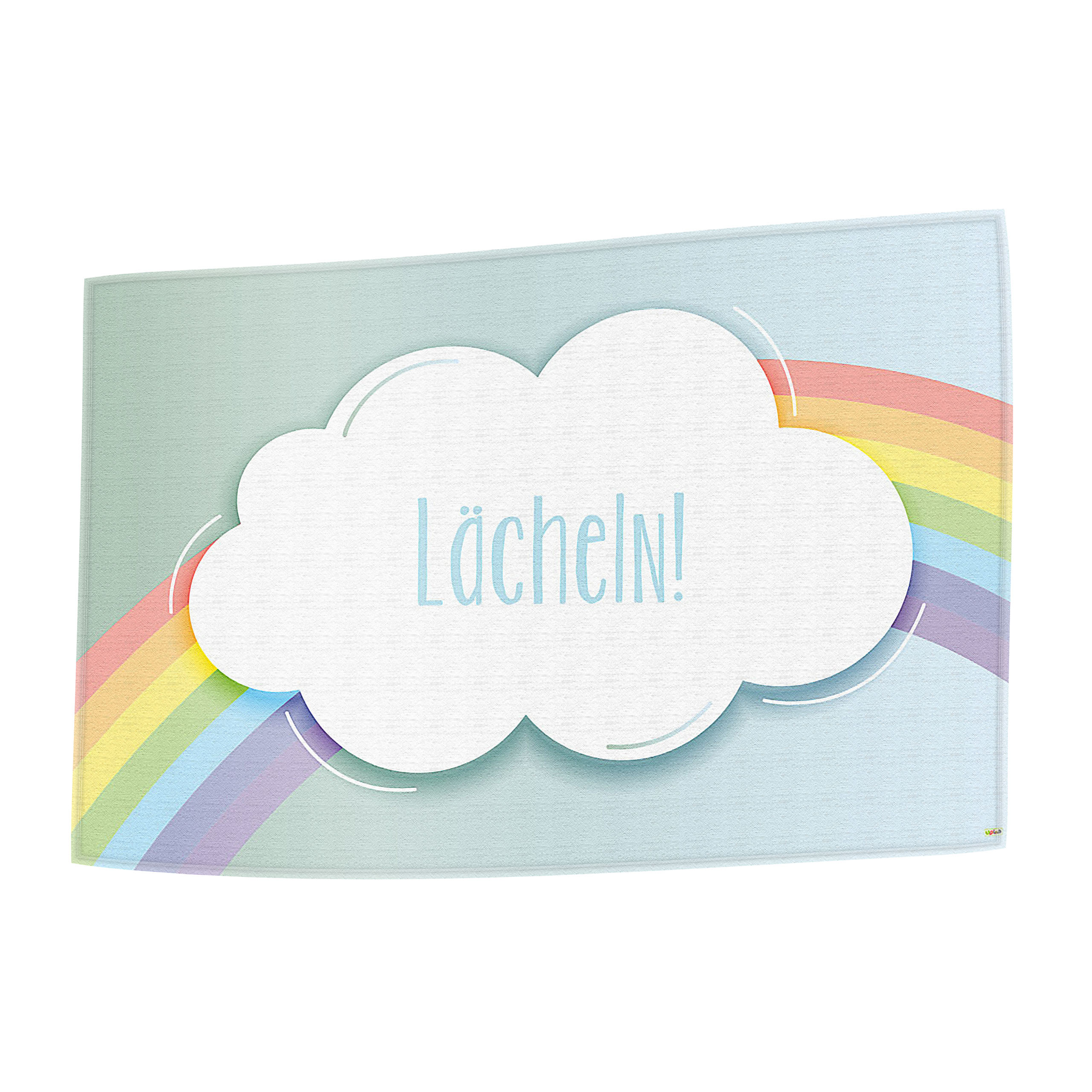 Spielhandtuch Wolke Regenbogen