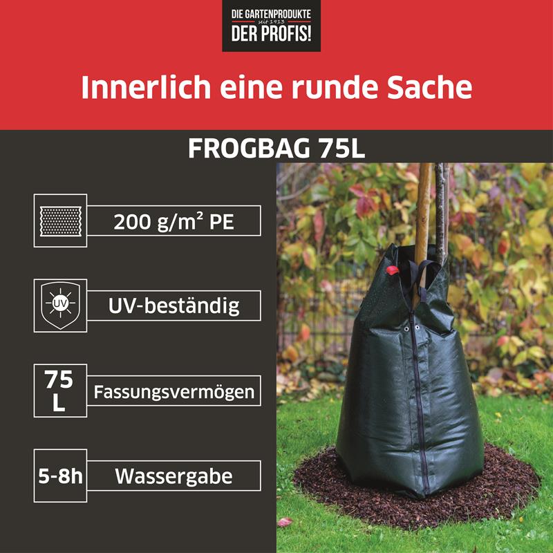 Frogbag® Bewässerungssack 75l grün PE 200 g/m²
