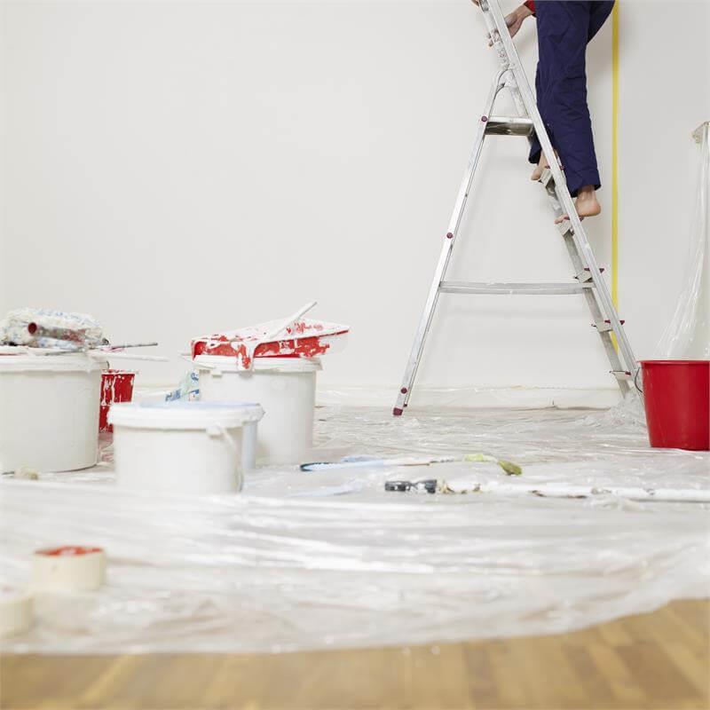 Bau Abdeckfolie extra stark HDPE transparent
