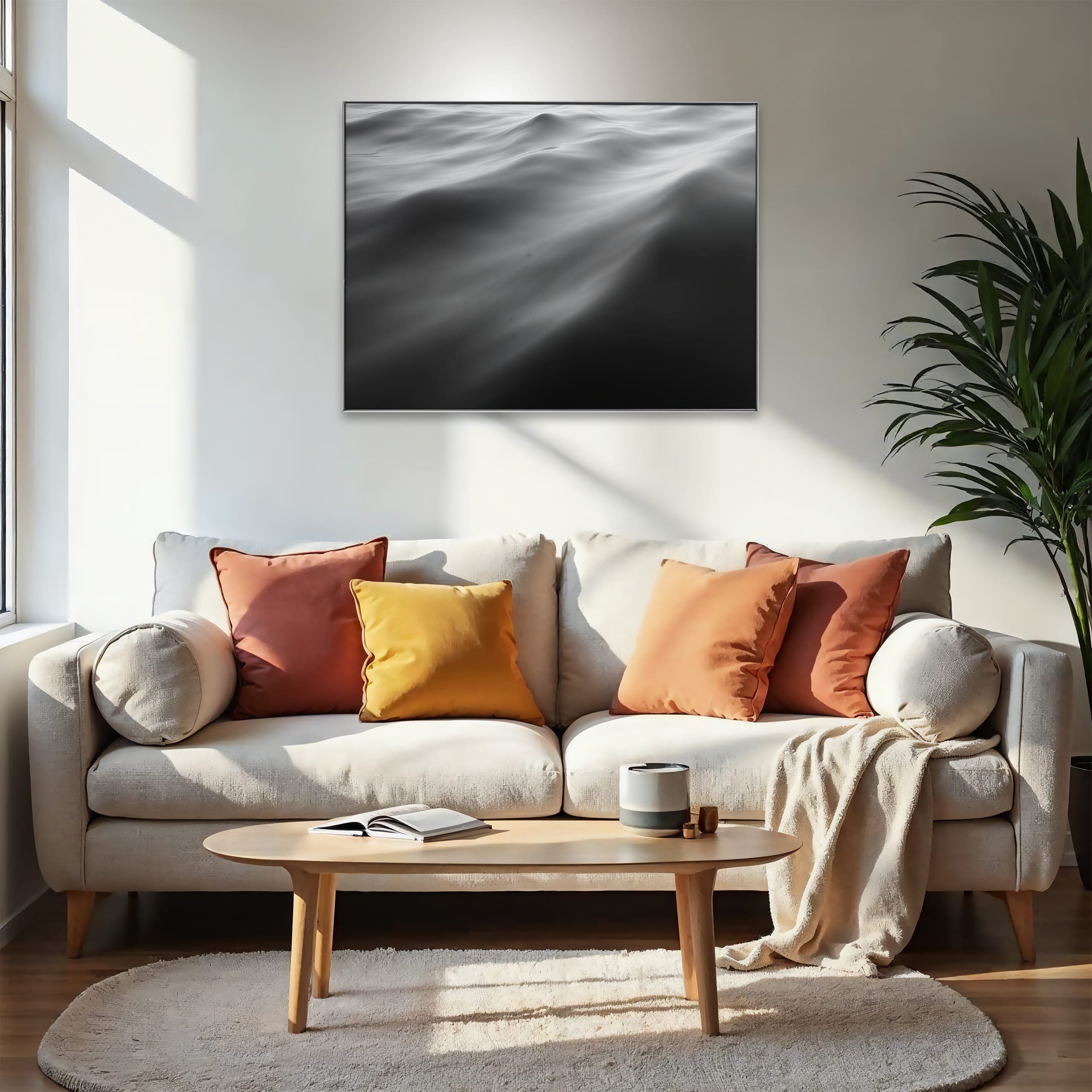 Wandbild Motiv Mystischer Nebel