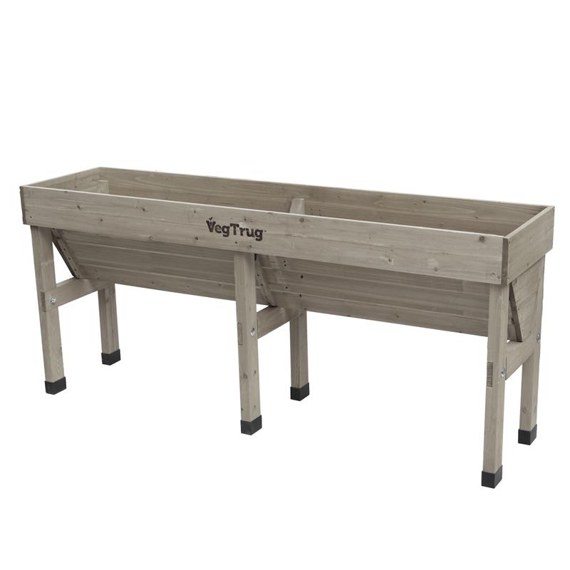 VegTrug® Hochbeet Wall Hugger183x46x80 cmFarbe: Greywash