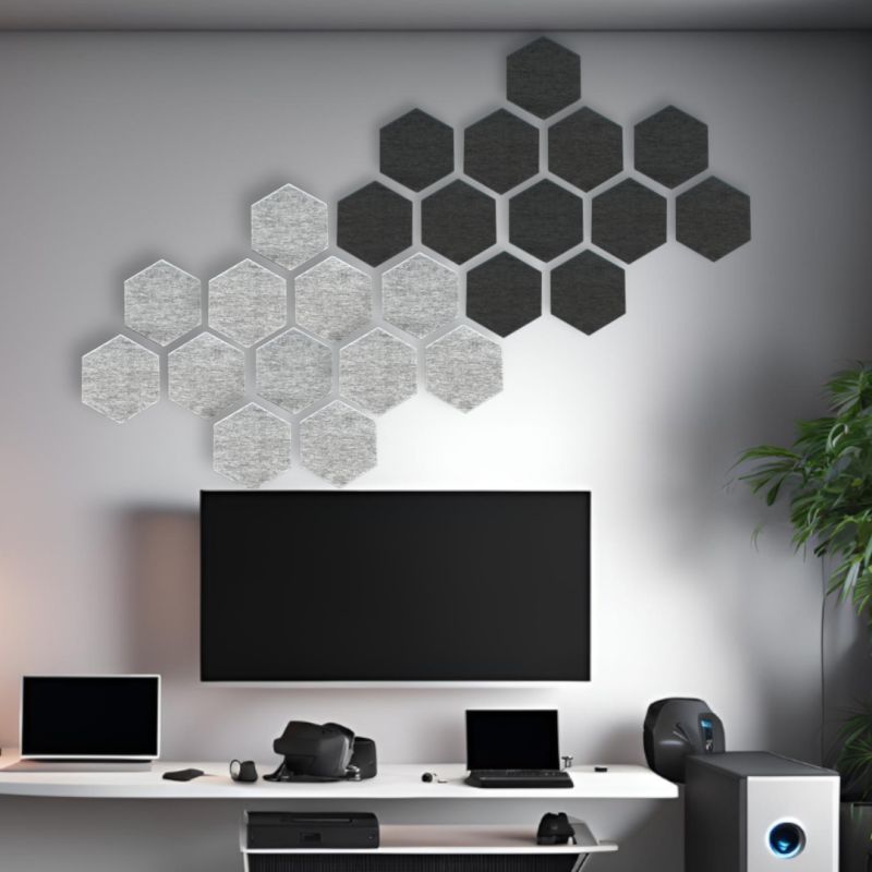 hexagon klein schallabsorber fernsehwand grau-anthrazit_11zon_800x800 hexagon klein schallabsorber fernsehwand grau-anthrazit_11zon_800x800