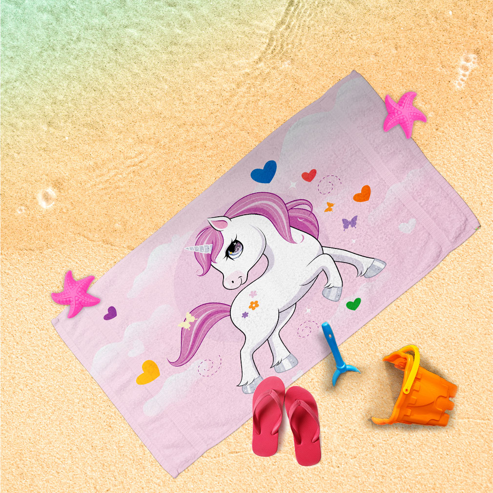 Spielhandtuch Einhorn Manga