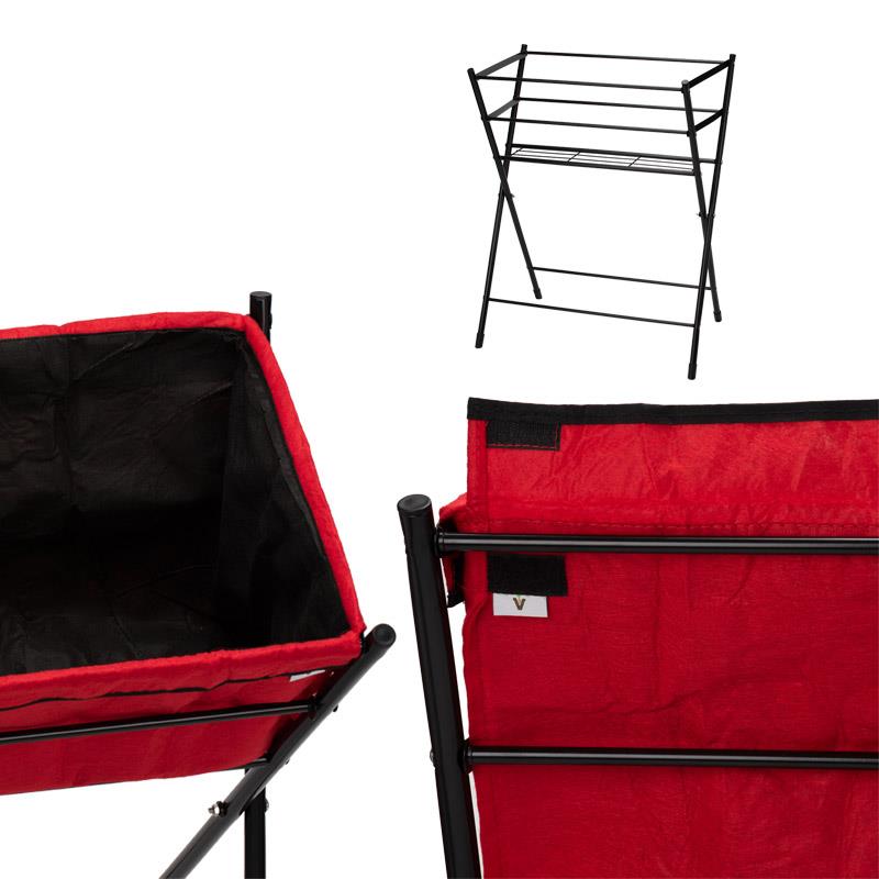 VegTrug® Hochbeet Poppy Go aus VliesstoffFarbe: red