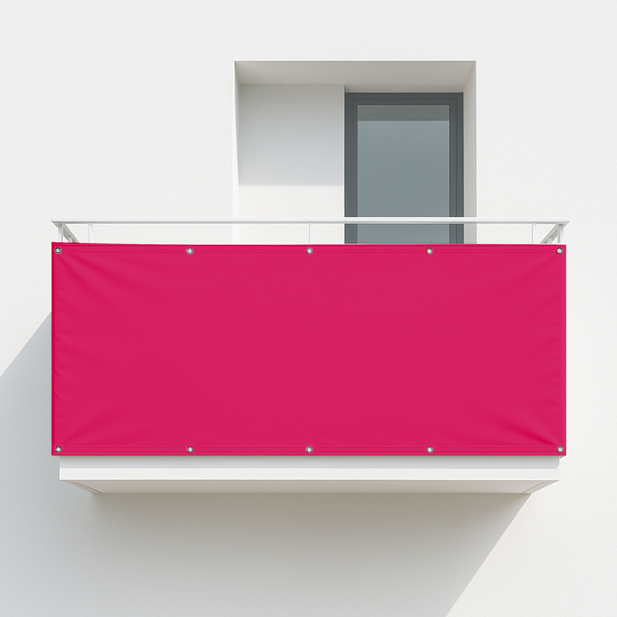 Balkonsichtschutz Telemagenta (RAL® 4010)