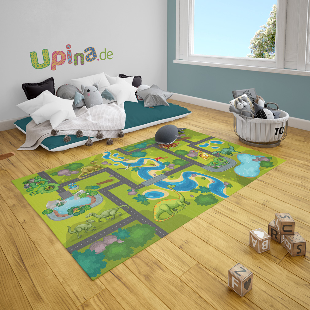 Urwald-Dinos-Teppich-2