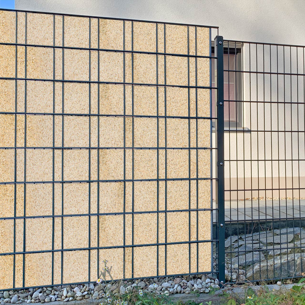 Lara sandig Sichtschutz&shy;streifen