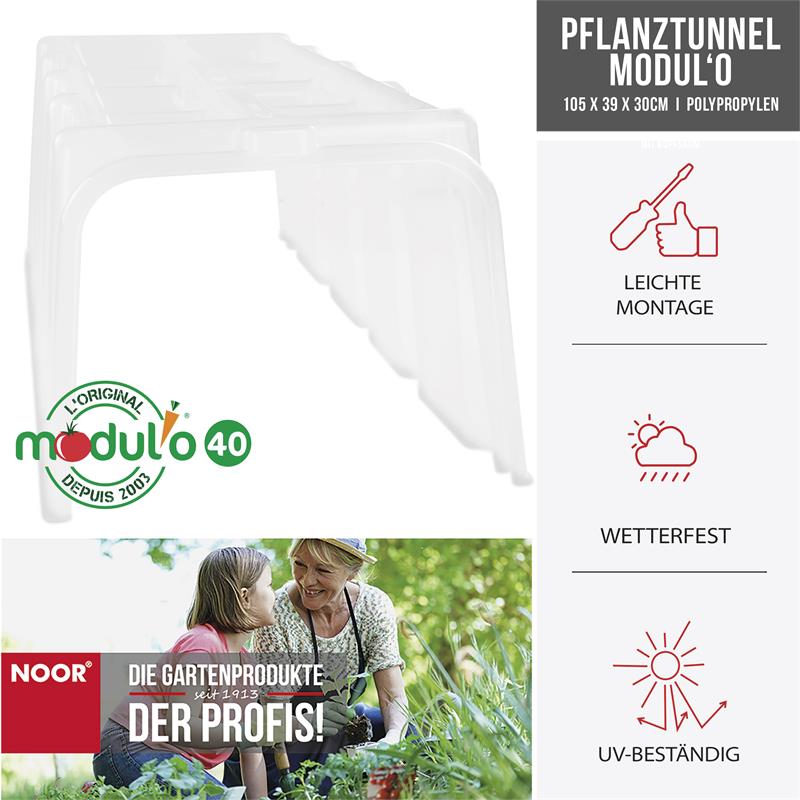 Pflanztunnel Modulo 40 (105 x 39 x 30 cm)