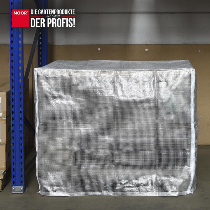 Palettenhaube Gitterbox Abdeckhaube 125x85x98 cm