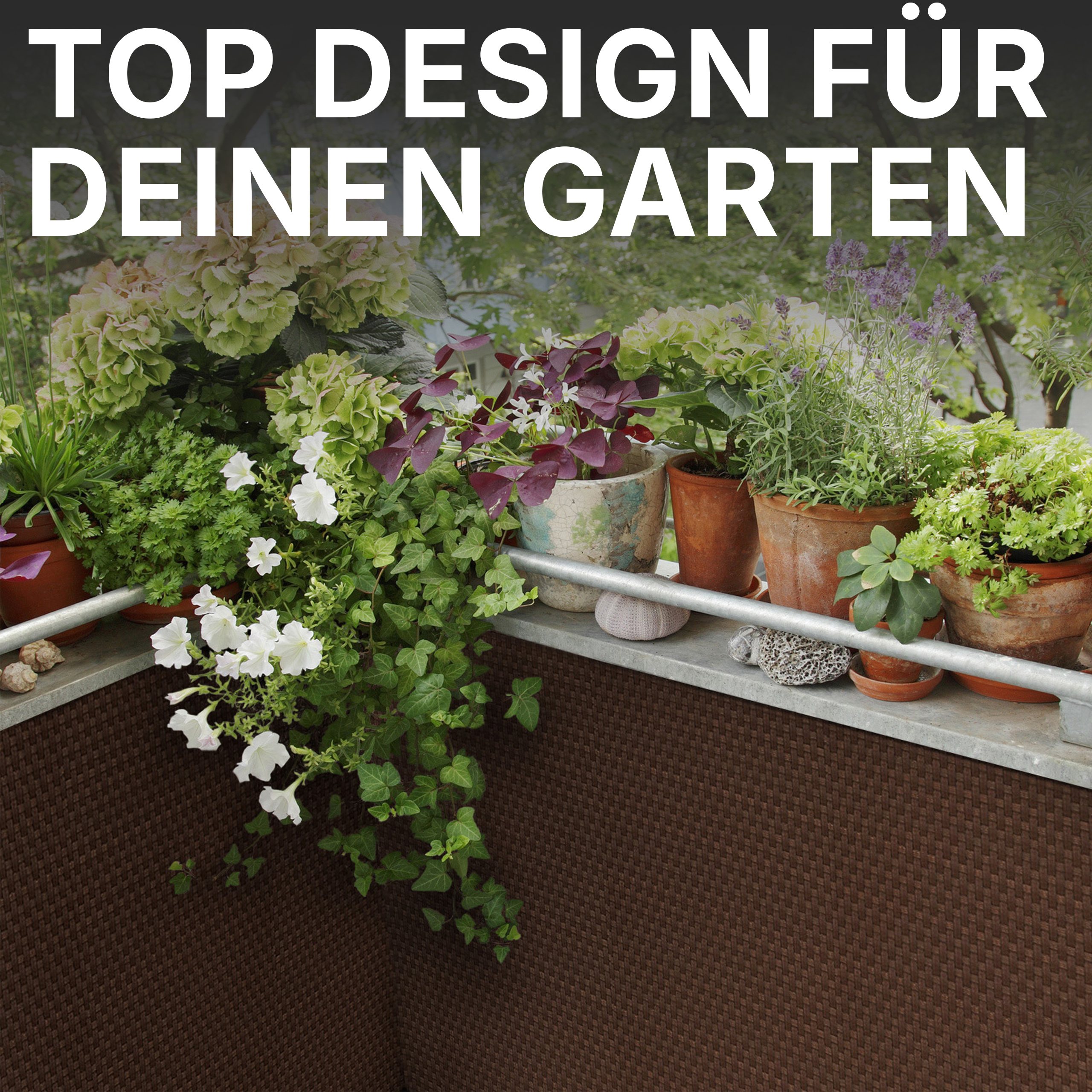 Rattan Sichtschutzmatte FIX Rattan Sichtschutzmatte FIX