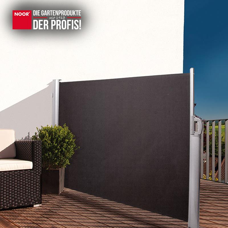 Seitenmarkise Exklusiv 120x350 cm anthrazit